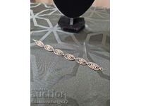 Great antique silver filigree bracelet