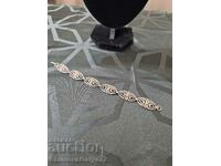 Great antique silver filigree bracelet