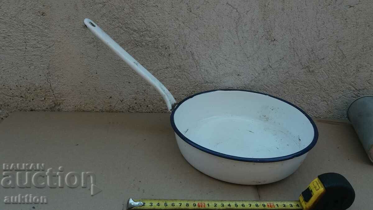 Enameled sous vide pan with price 6.99 BGN | € 3.57