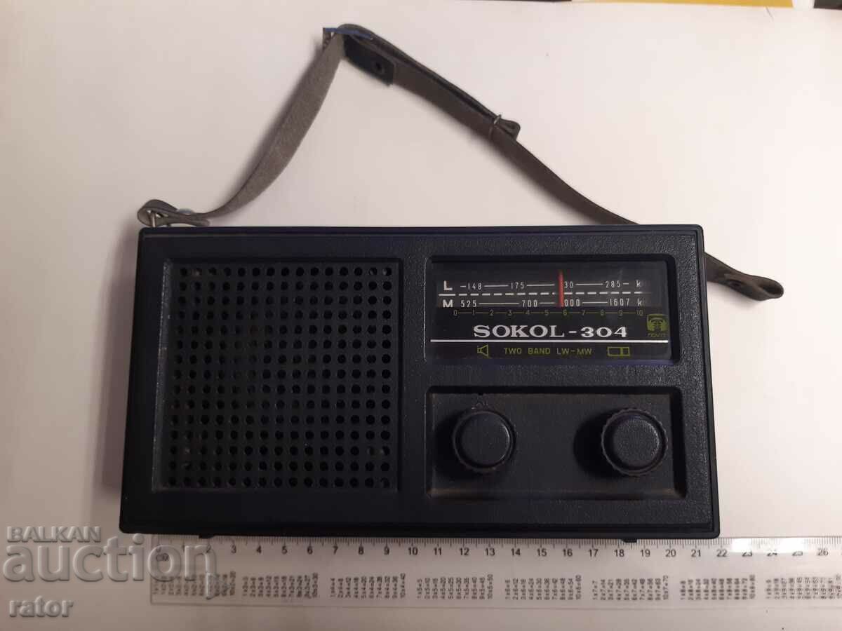 Old SOKOL radio, transistor, radio set - USSR