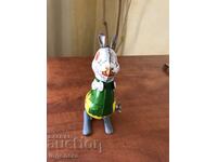 TOY SHEET METAL WITH JUMPING RABBIT MECHANISM WORKS