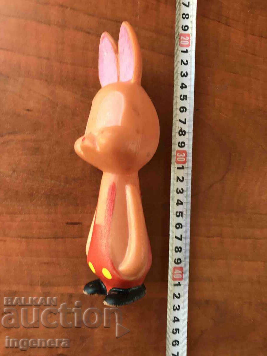 Auction TOY RUBBER BUNNY BYE BYE BUNNY Auction TOY RUBBER BUNNY BYE BYE BUNNY