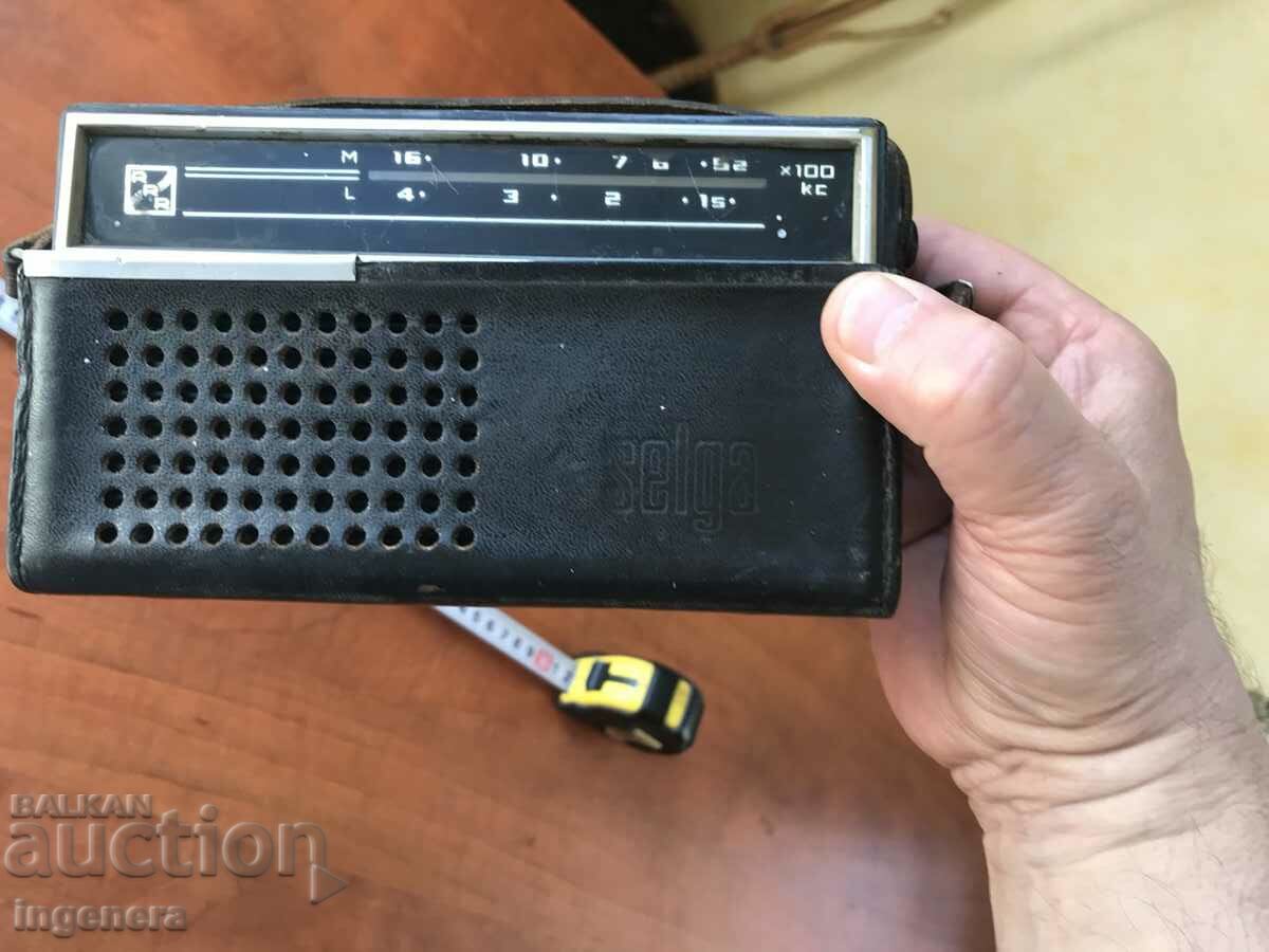 RADIO "SELGA" TRANSISTOR RADIO - 6 RADIO "SELGA" TRANSISTOR RADIO - 6