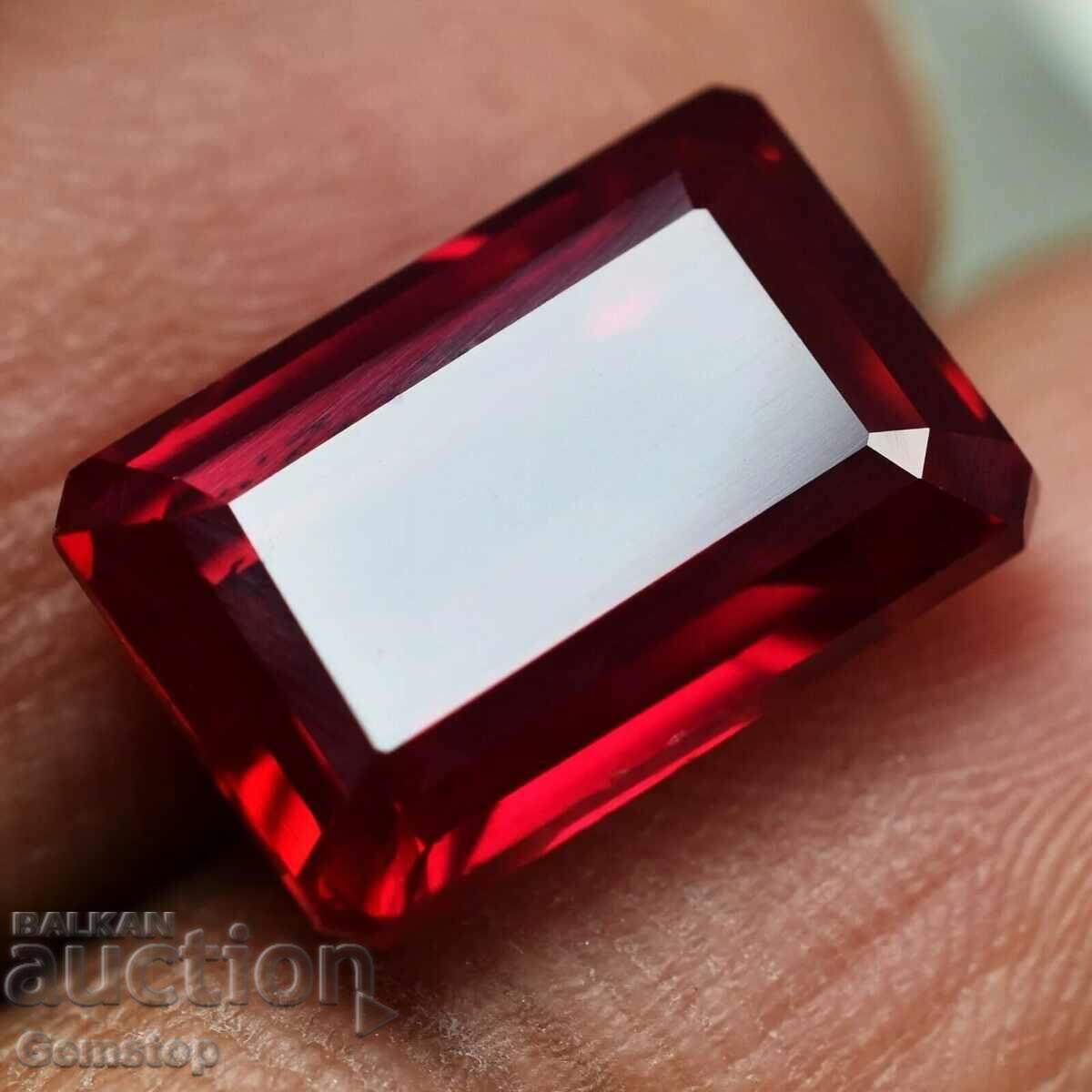 BZC! smarald rubin natural de 3,90 carate GGL de 1 st.