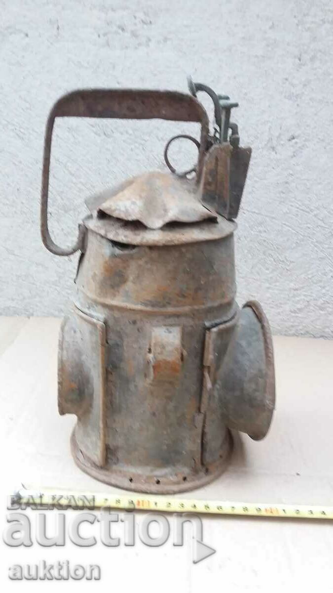 Licitație LAMPAR J.P. CU LUMINI DIFERITE - LAMPA PE GAZ RAR