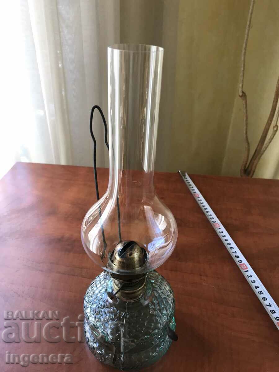 Delivery of GAS LAMP ANTIQUE HEALTHY LANTERN LAMP GLASS FOIL Delivery of GAS LAMP ANTIQUE HEALTHY LANTERN LAMP GLASS FOIL