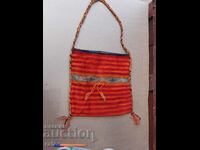 Beautiful authentic bag, bag - hand woven. Costumes