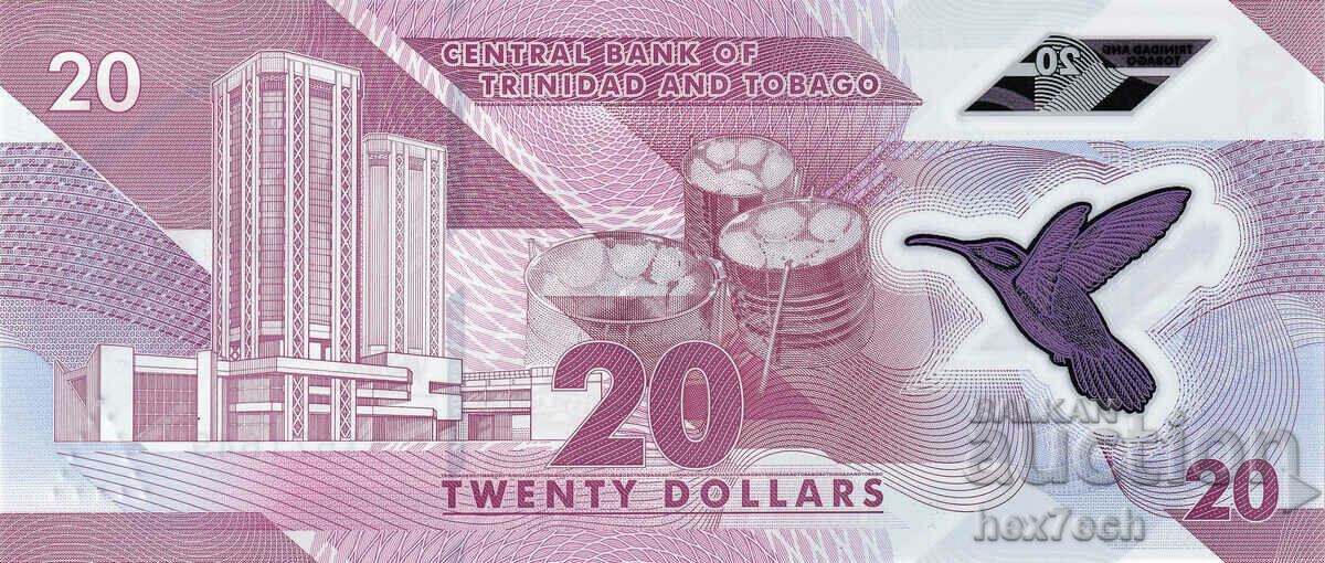 Auction ❤️ ⭐ Trinidad and Tobago 2020 $20 polymer UNC new ⭐ ❤️ Auction ❤️ ⭐ Trinidad and Tobago 2020 $20 polymer UNC new ⭐ ❤️