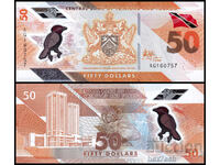 ❤️ ⭐ Trinidad și Tobago 2020 50 USD Polymer UNC nou ⭐ ❤️