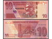 ❤️ ⭐ Zimbabwe 2020 $10 UNC new ⭐ ❤️