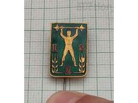 WEIGHTLIFTING POLAND LZS BADGE EMAIL