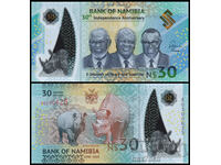 ❤️ ⭐ Namibia 2020 30 USD Polymer UNC Nou ⭐ ❤️