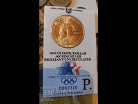 olympic silver dollar