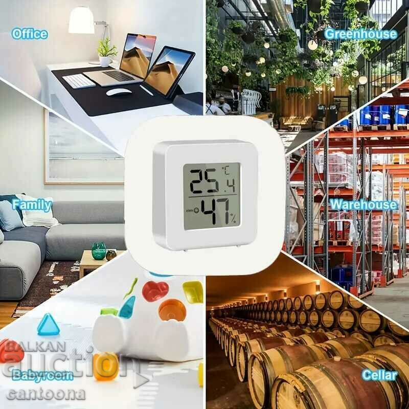 LCD digital thermometer and hygrometer, for car and home - 6 LCD digital thermometer and hygrometer, for car and home - 6