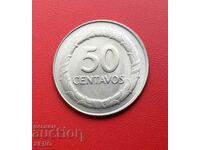 Colombia-50 centavos 1969-ext. preserved
