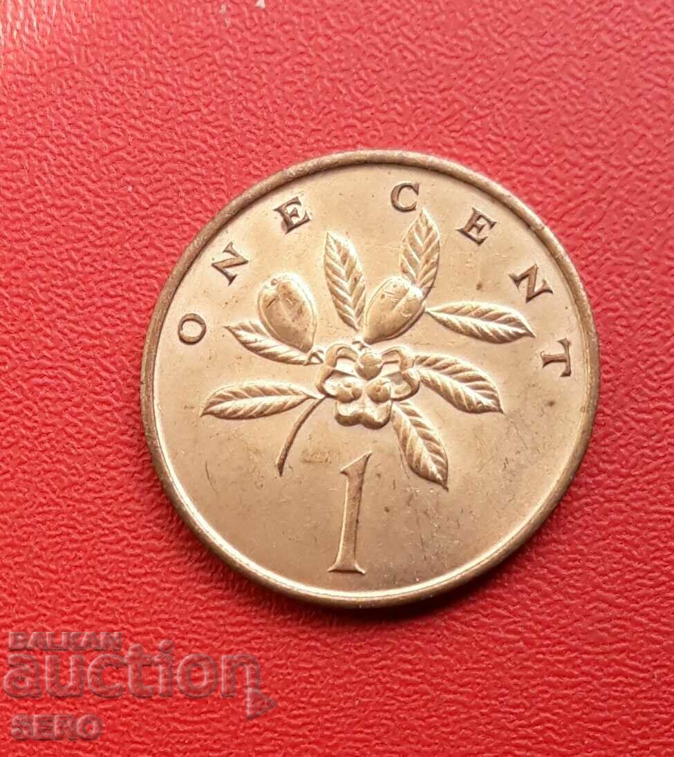 Island of Jamaica-1 cent 1970