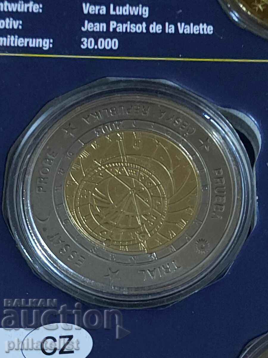 Set of 7 Proof Euro Series 2003 Year II , UNC - 7