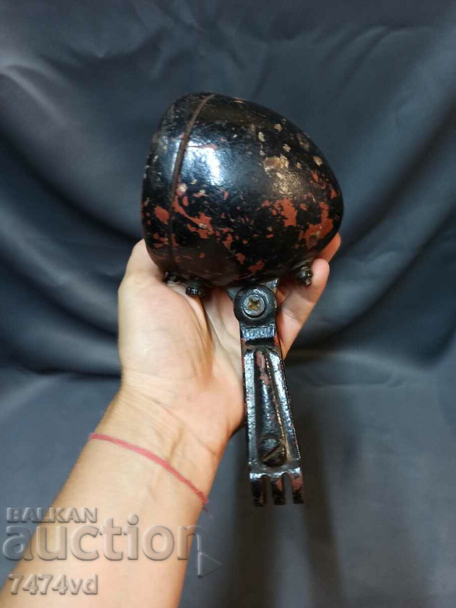 Παλαιός γερμανικός προβολέας ποδηλάτου Hackel - 5 Παλαιός γερμανικός προβολέας ποδηλάτου Hackel - 5