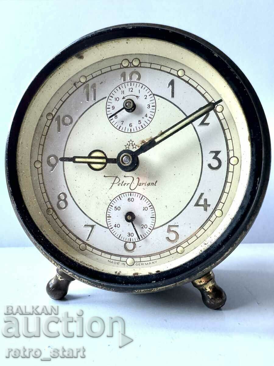 Old Peter Variant alarm clock. It works!