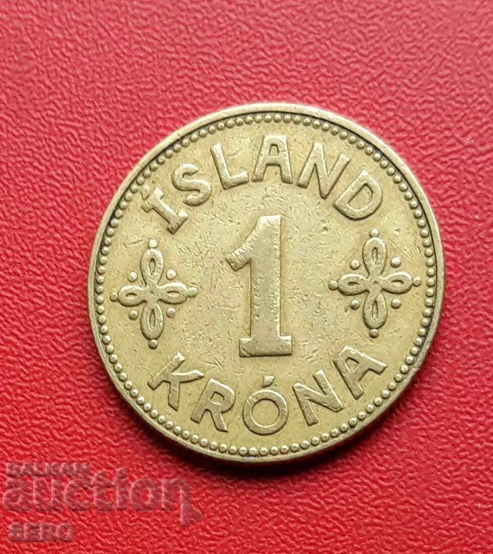 Islanda - 1 coroană 1940