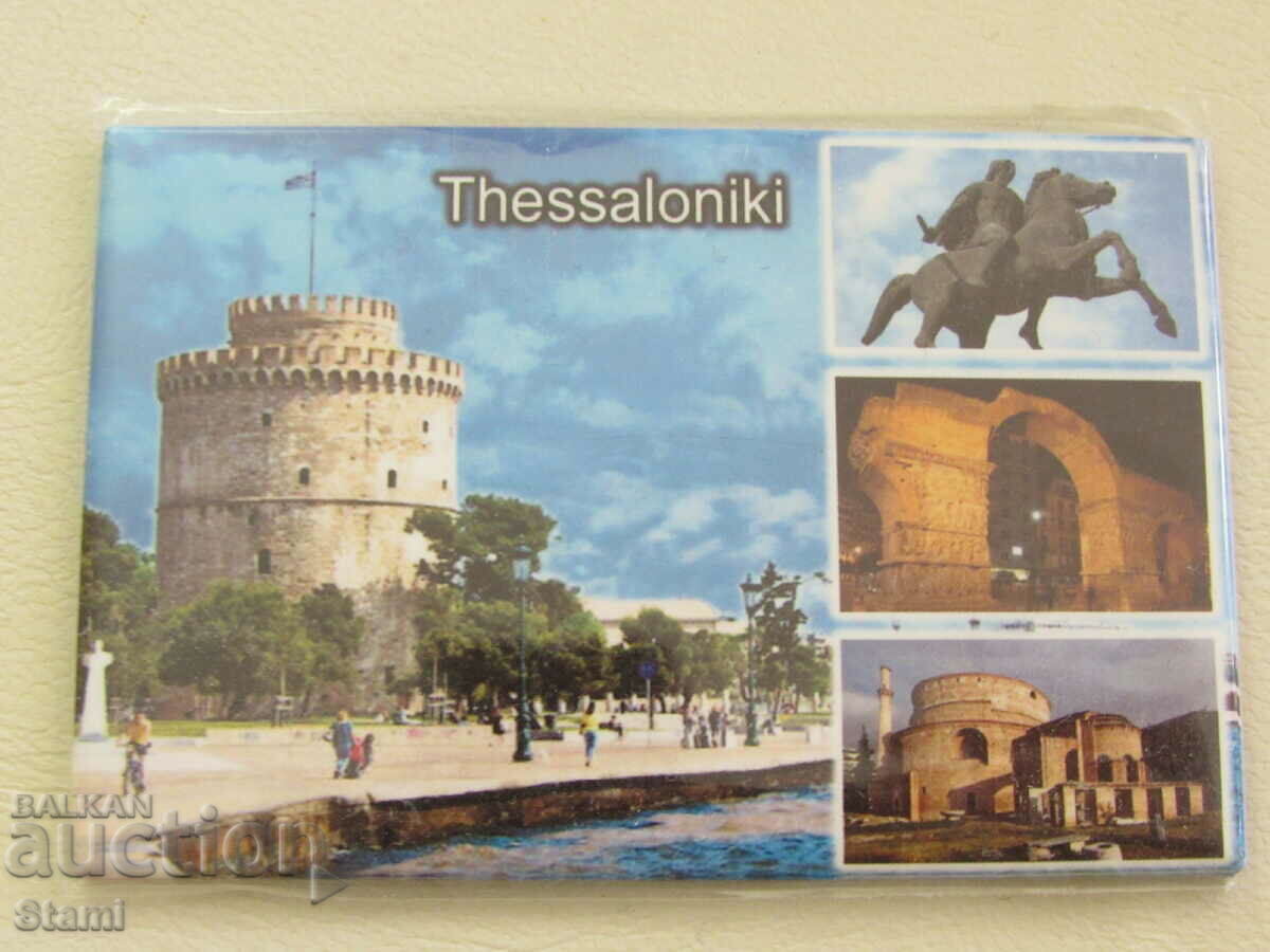 Metal magnet from Thessaloniki, Greece-series-5