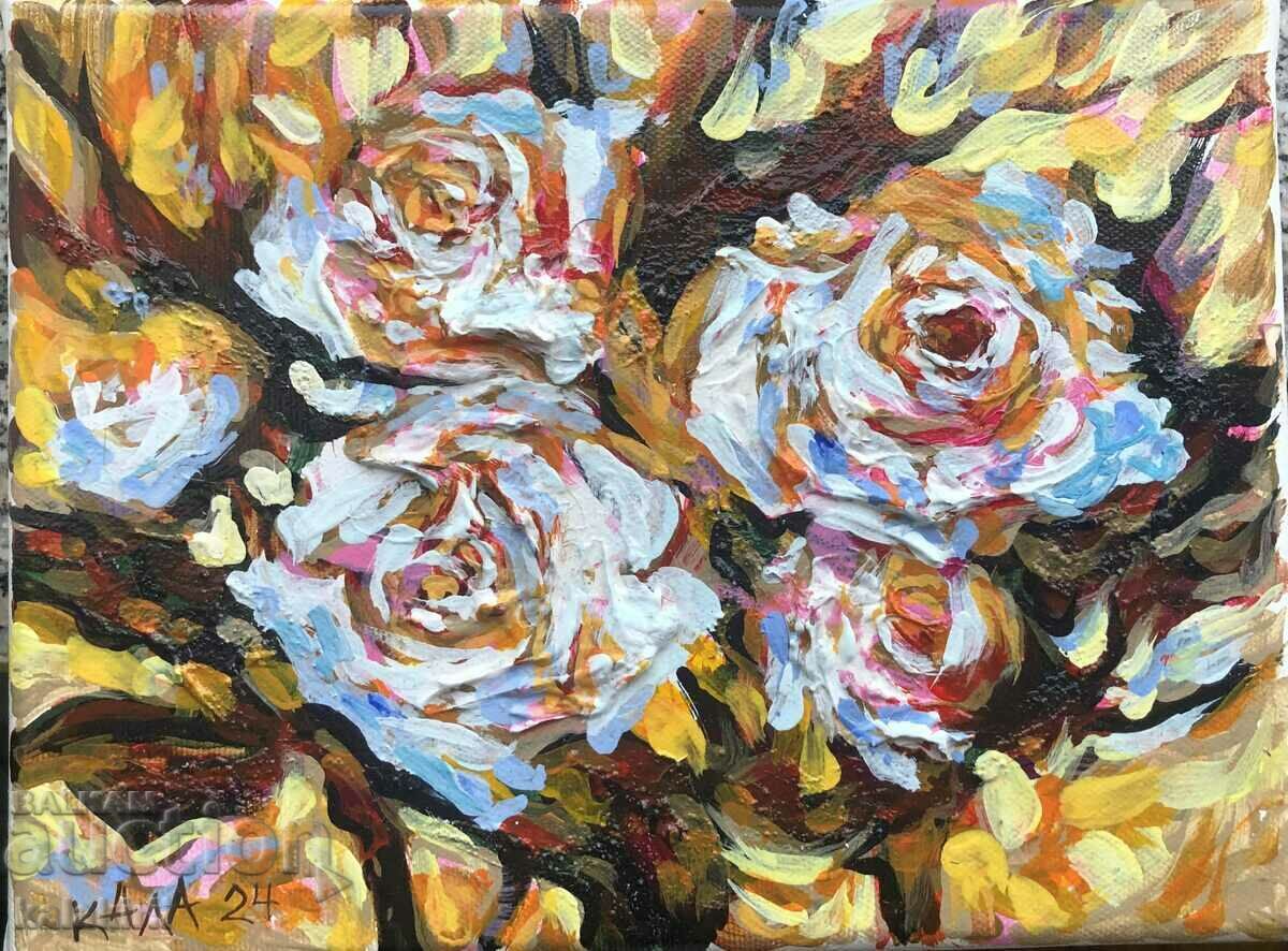 "White roses"
