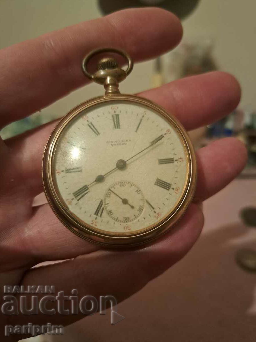 Мъжки джобен часовник,J.C.Vezina,Quebec,51mm