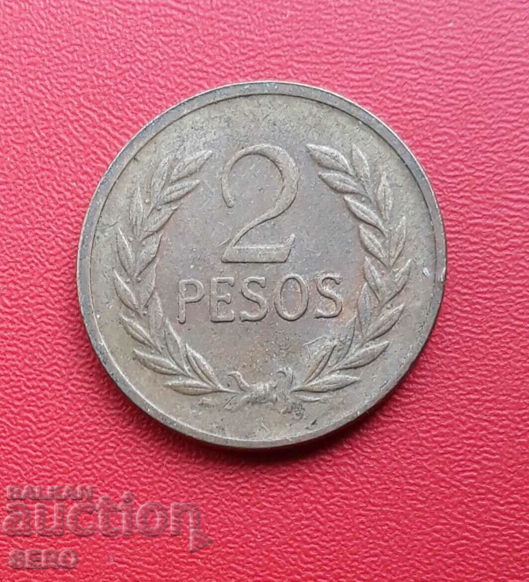 Colombia-2 pesos 1977