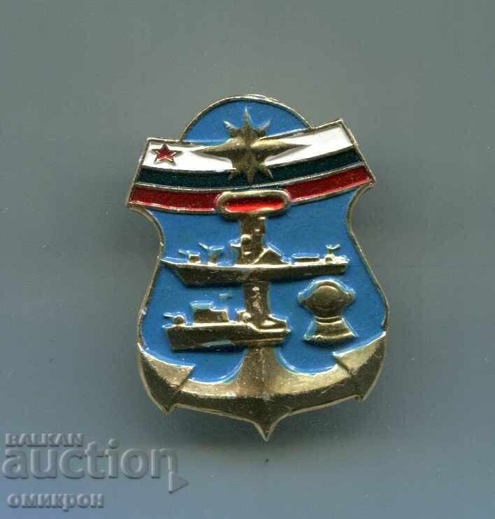 Badge "Navy - Bulgaria". Bulgaria.