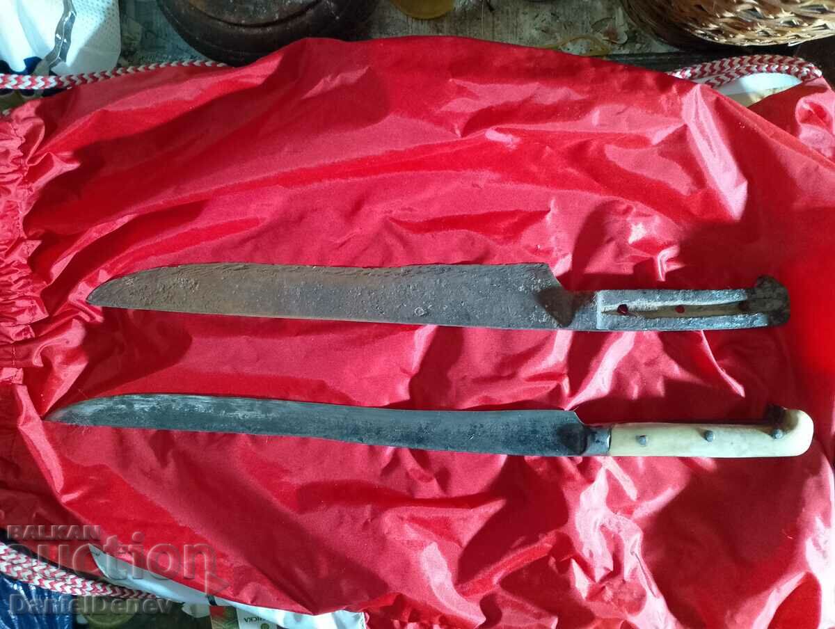 Old forged knives akkulak karakulak