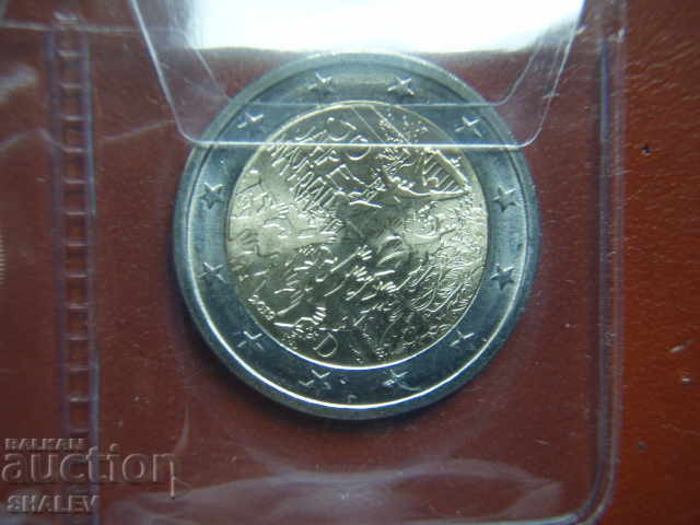 2 Euro 2019 Germany (A, D, F, G, J) "Berlin wall" /Германия/ - 5