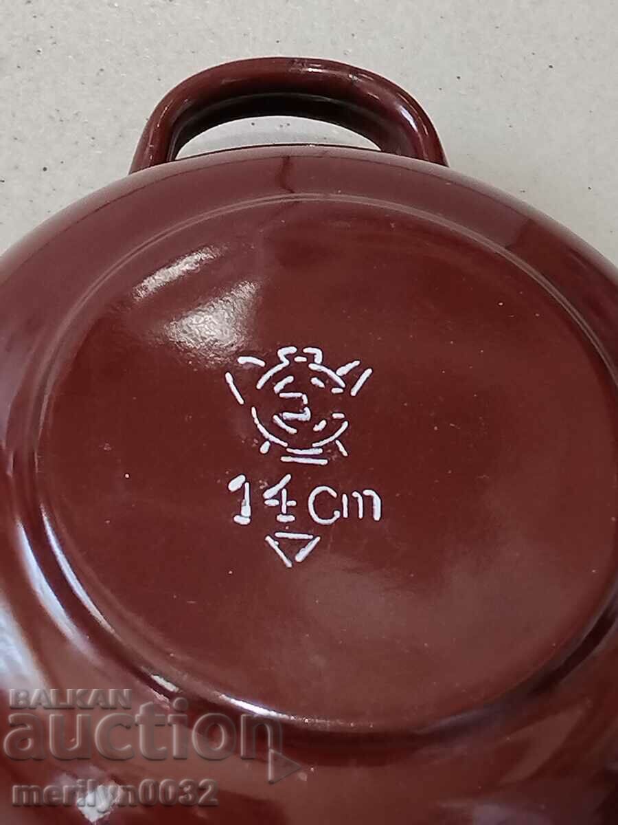 Enameled bowl 4 pieces of dish with enamel, basin, basin - 5 Enameled bowl 4 pieces of dish with enamel, basin, basin - 5