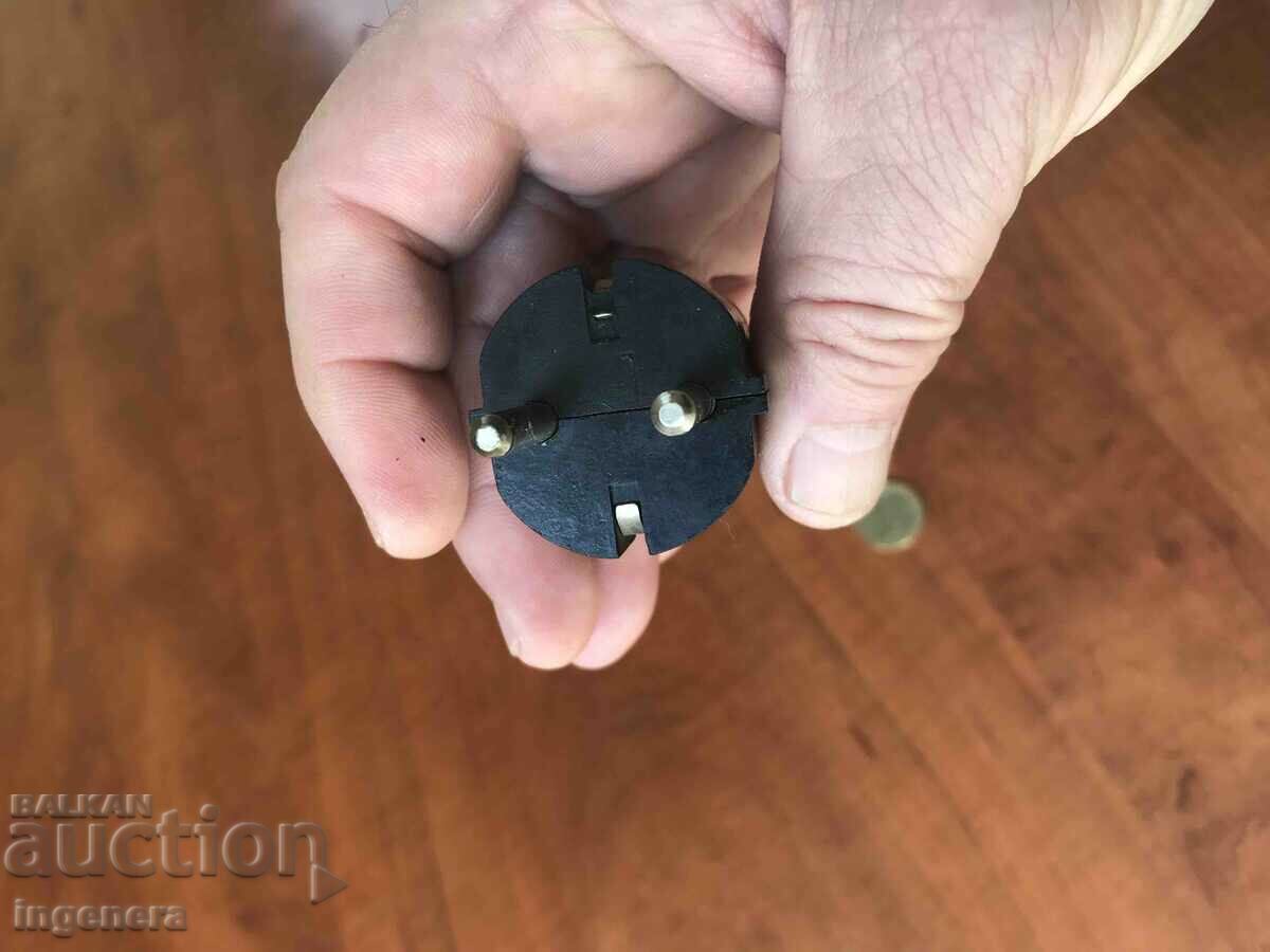 Auction RETRO BAKELITE PLUG Auction RETRO BAKELITE PLUG
