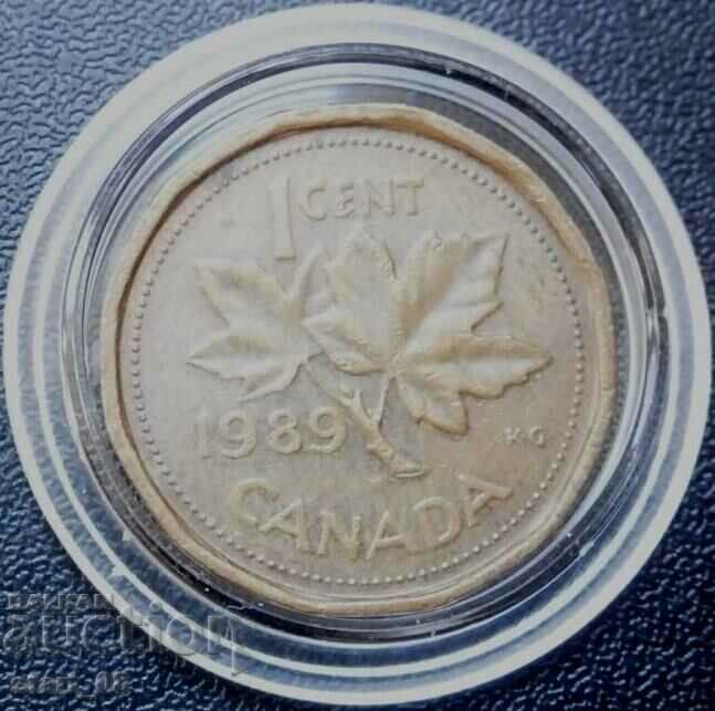 1 цент 1989