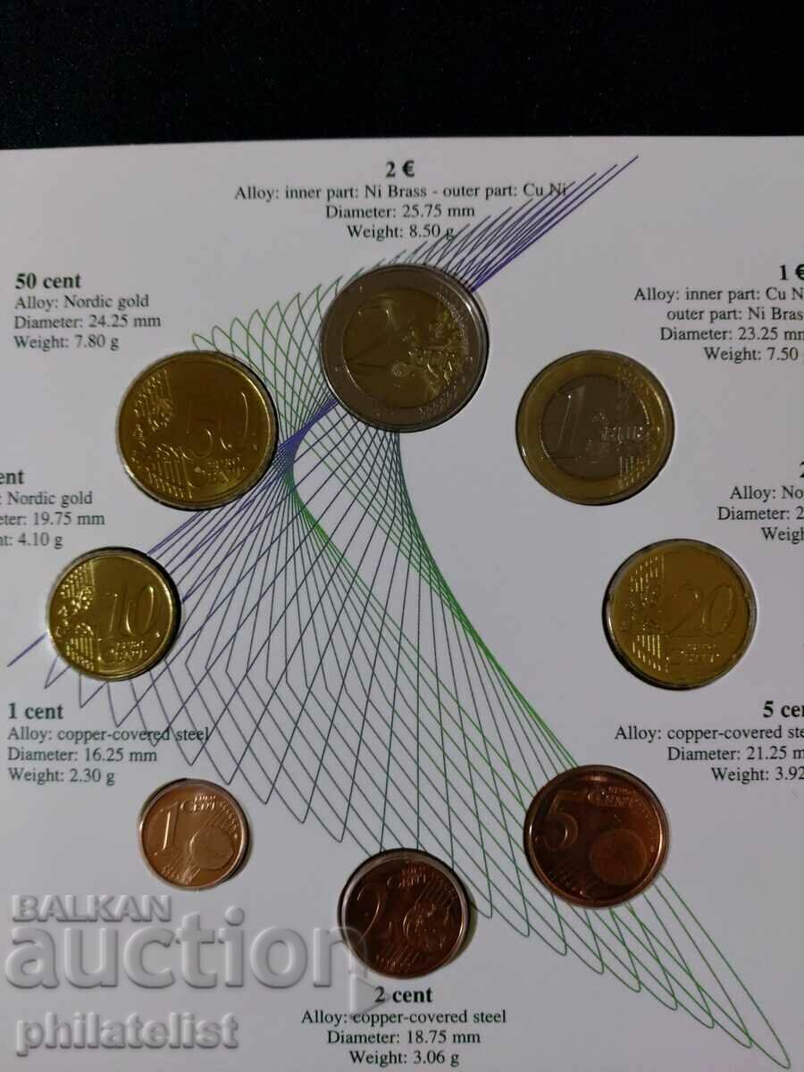 Slovenia 2007 Complete bank euro set from 1 cent to 2 euros with price 65.00 BGN | € 33.23 Slovenia 2007 Complete bank euro set from 1 cent to 2 euros with price 65.00 BGN | € 33.23