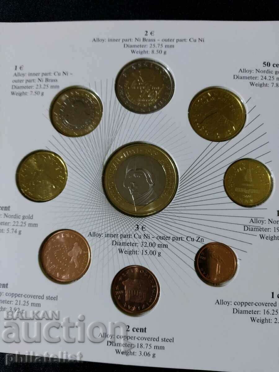 Slovenia 2009 Bank Euro Set + 3 Euro Commemorative Coin with price 73.00 BGN | € 37.32