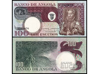 ❤️ ⭐ Angola 1973 100 Escudos UNC Nou ⭐ ❤️