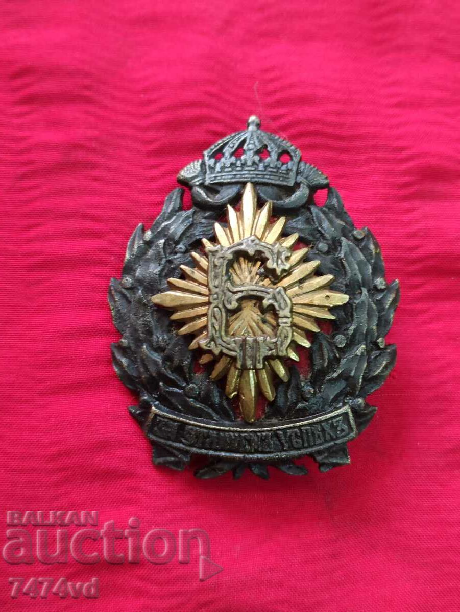 Rare Royal Bronze Collector's Badge - For Distinguished Success