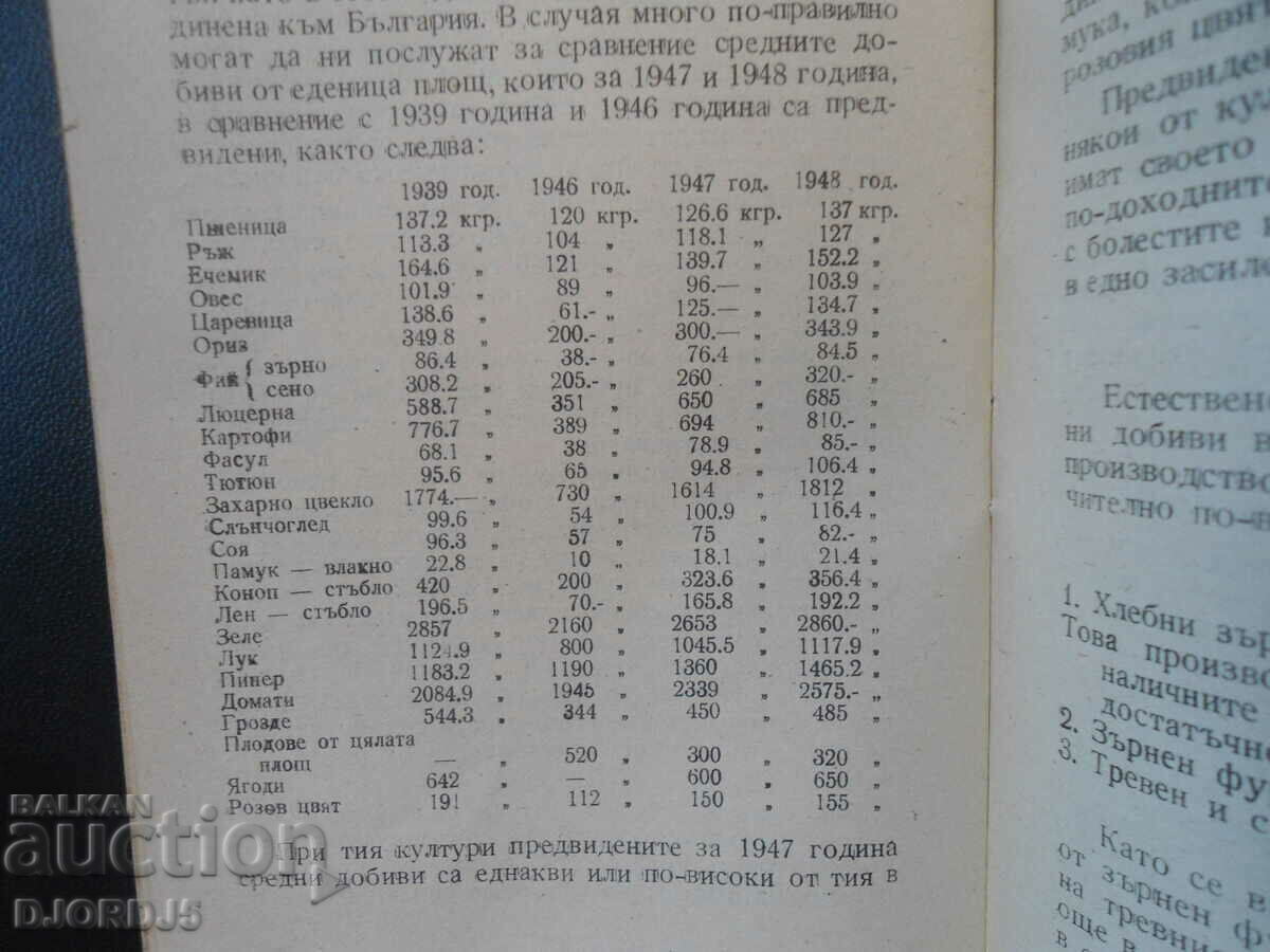 Our Agriculture and the State Economic Plan for 1947 and 1948 - 6 Our Agriculture and the State Economic Plan for 1947 and 1948 - 6