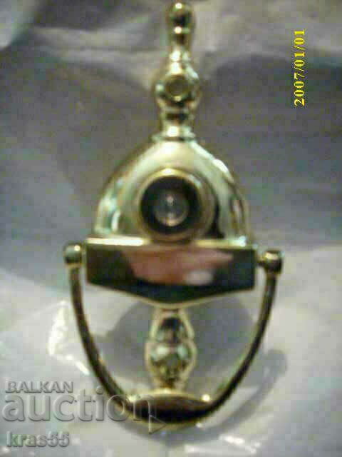 Door knocker with peephole Door knocker with peephole