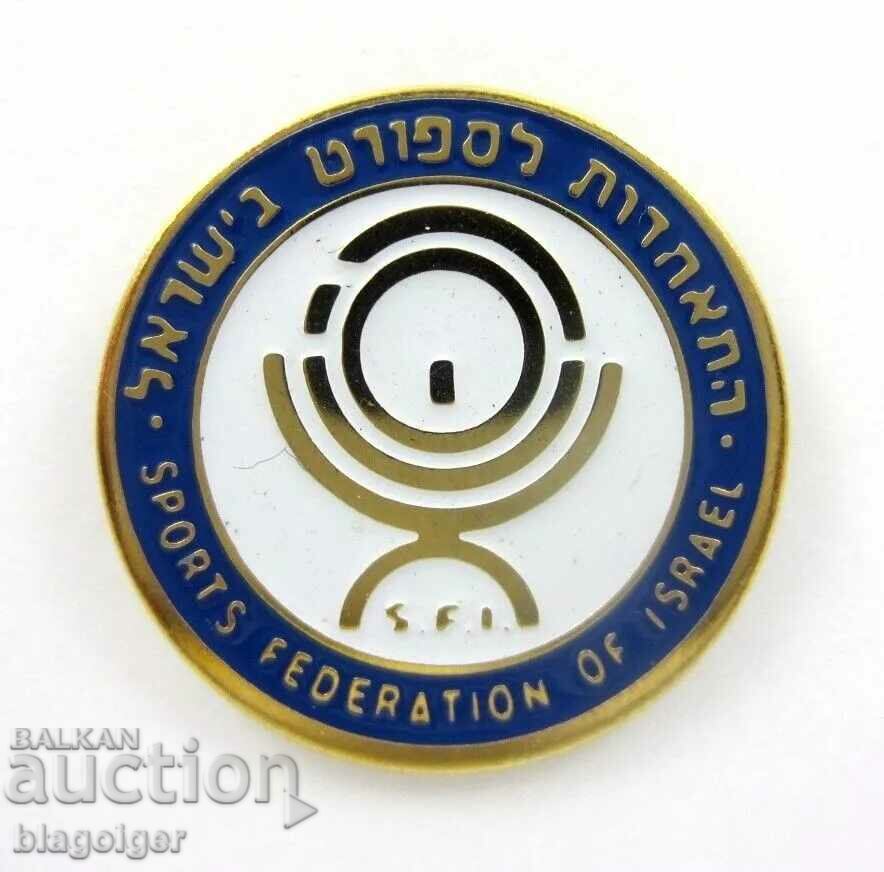 Israel-Jewish Sports Federation-Badge
