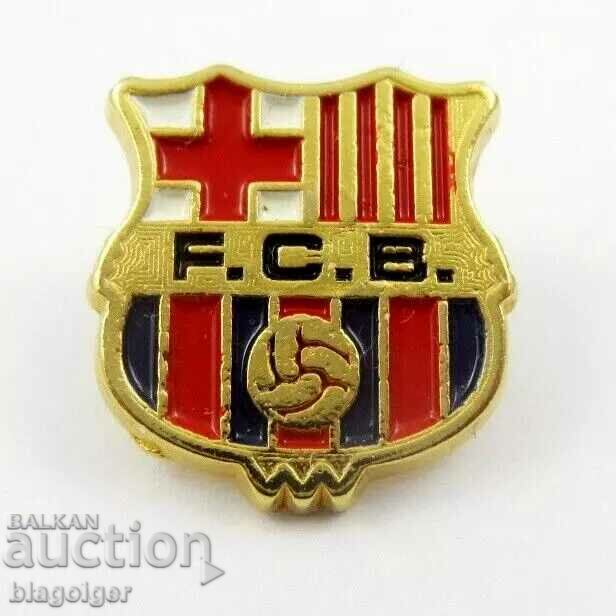 Официална Футболна значка-Футболен клуб Барселона