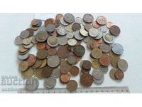 LOT OF 120 FOREIGN COINS