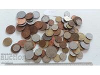 LOT OF 100 FOREIGN COINS