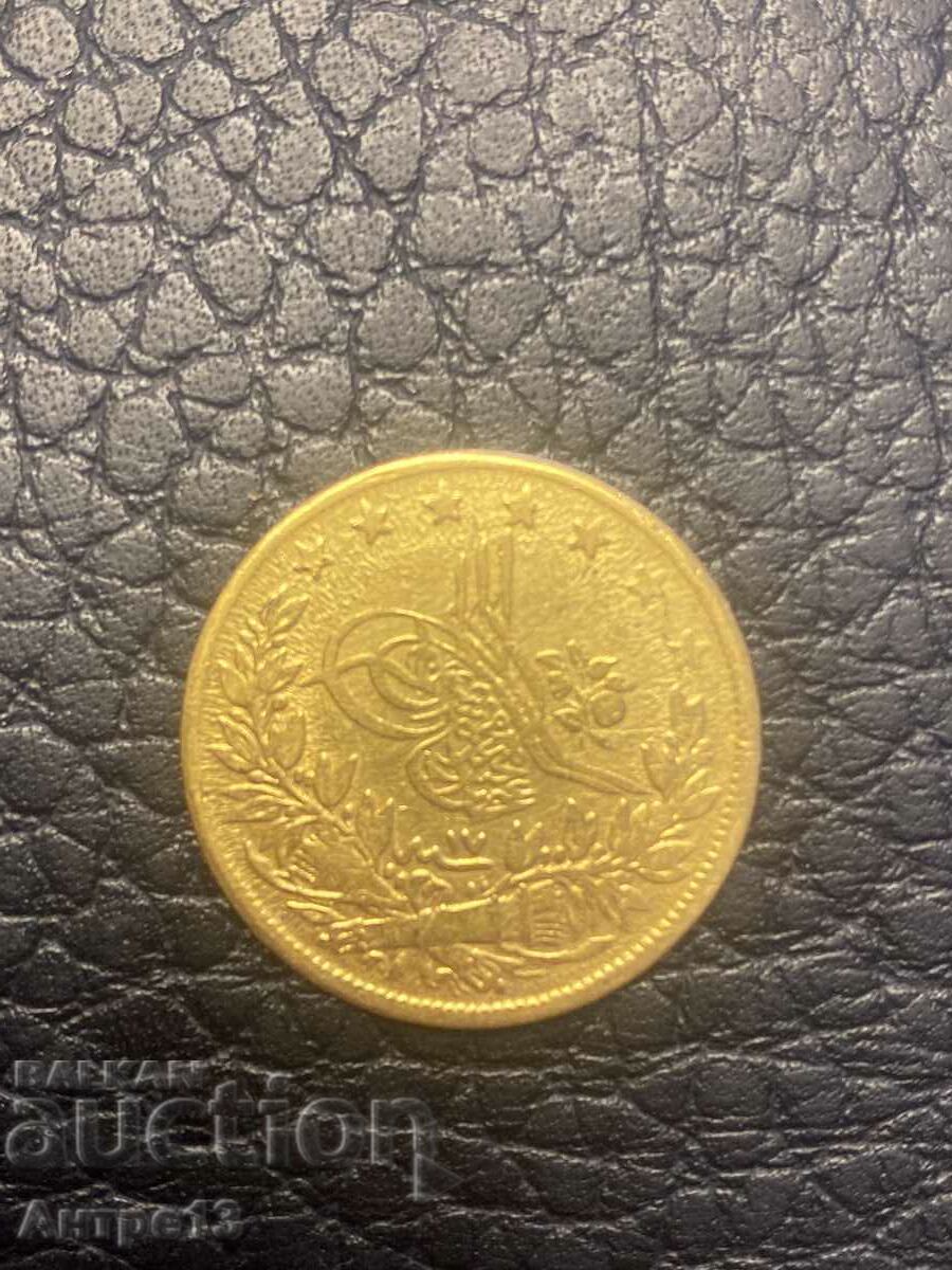 Монета 100 куруша Злато