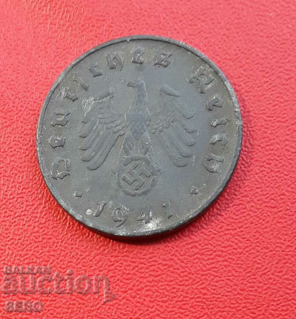 Germany- III Reich-10 Pfennig 1941 D-Munich