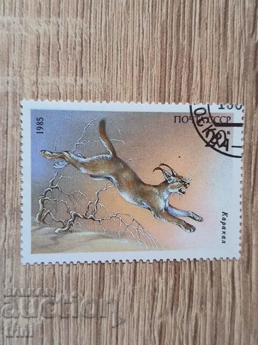 USSR Fauna protected animals 1985