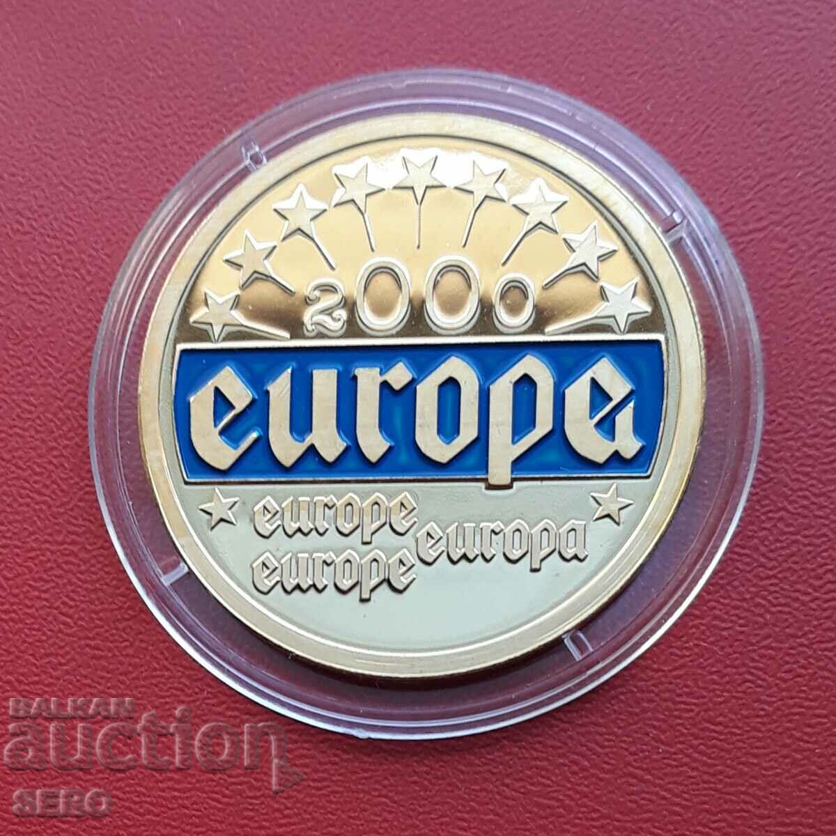 Ευρωπαϊκή Ένωση-Μετάλλιο Ευρώπη 2000