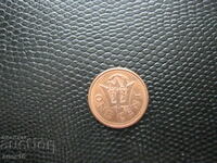 Барбадос  1  цент   1991
