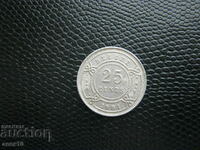Belize 25 cents 1981